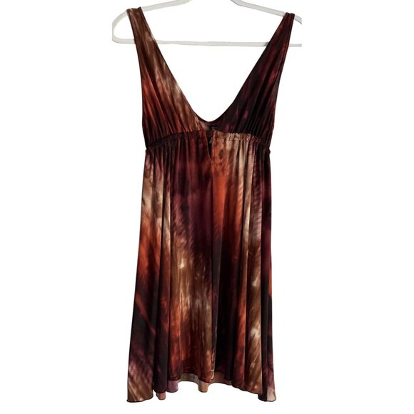 Donutz Inc Tie-Dye Sleeveless Dress Retro Y2K Fairy Grunge Empire Small Vintage - Picture 4 of 6